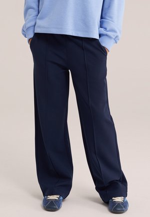 WE Fashion Kelnės - dark blue