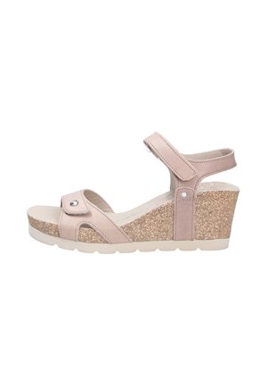 Panama Jack PANAMA JACK DAMEN SANDALE JULIA - Sandalias con plataforma - grau