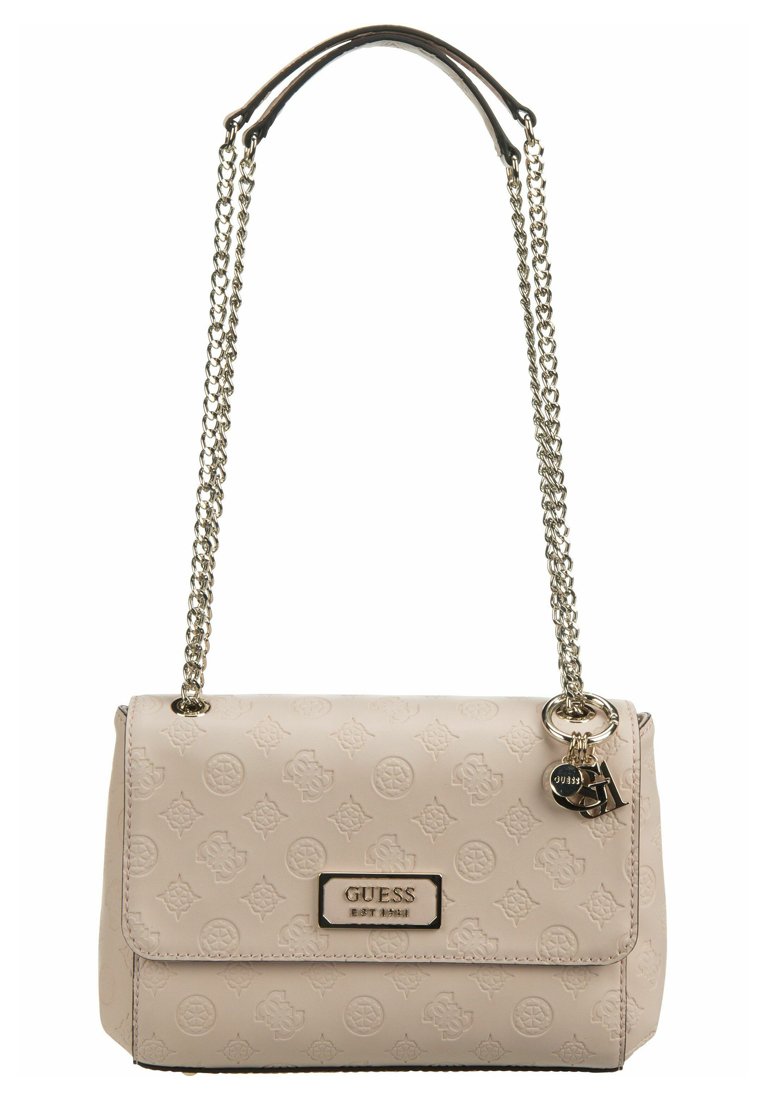 Guess LOGO LOVE CNVRTBLE XBODY FLAP - Umhängetasche - blush/beige 
