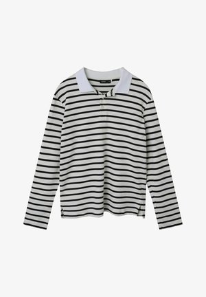 GESTREIFTES - Polo - black