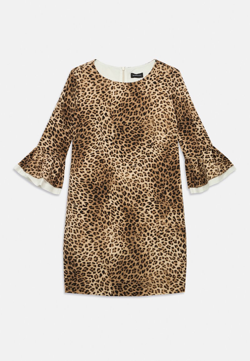 Monnalisa Jurk bruin