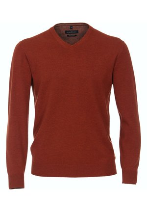 Strickpullover - orange
