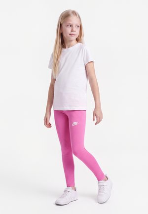 Nike Sportswear, Leggings - playful pink/ white