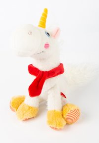 sigikid EINHORN SUNNY DIE STOFFIS - Cuddly toy - weiß/gelb