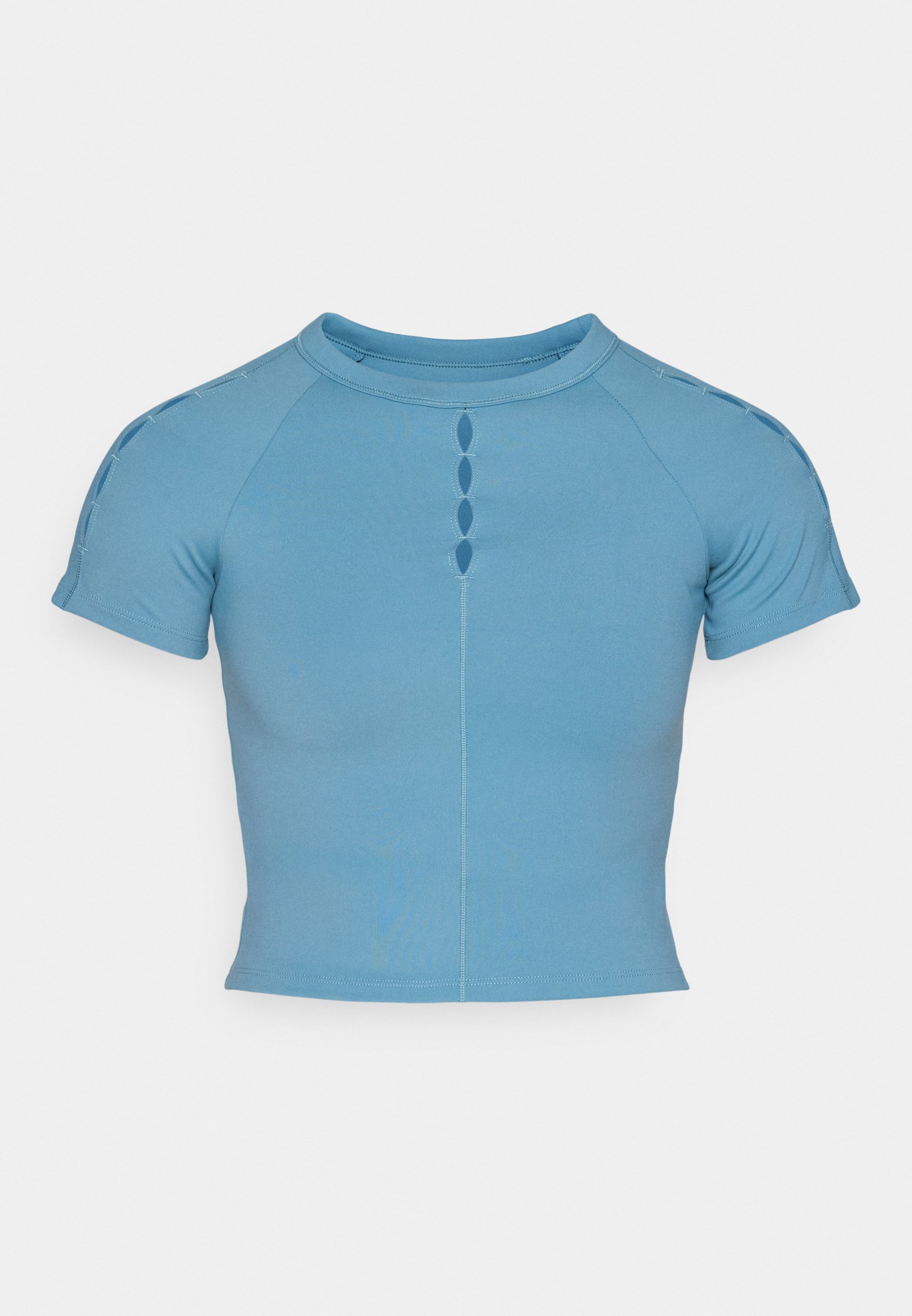 Nike Performance ONE FITTED TOP - Sportovní tričko - smokey blue/black
