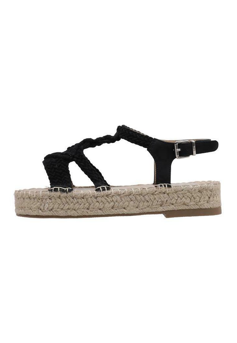 XTI Sandalen met plateauzool zwart XTI Sandalen met plateauzool zwart
