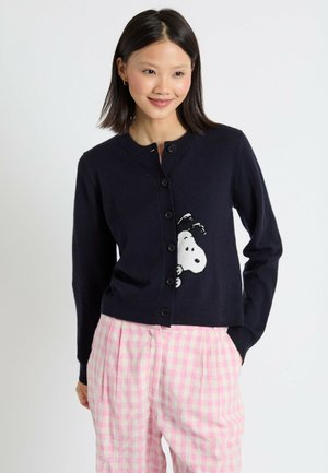 SNEEKY SNOOPY - Cardigan - navy