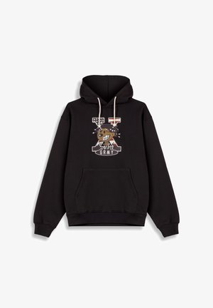 Grimey Kapuzenpullover - black