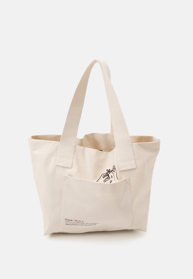 ABLANKA BAG - Shoppingväska - milk