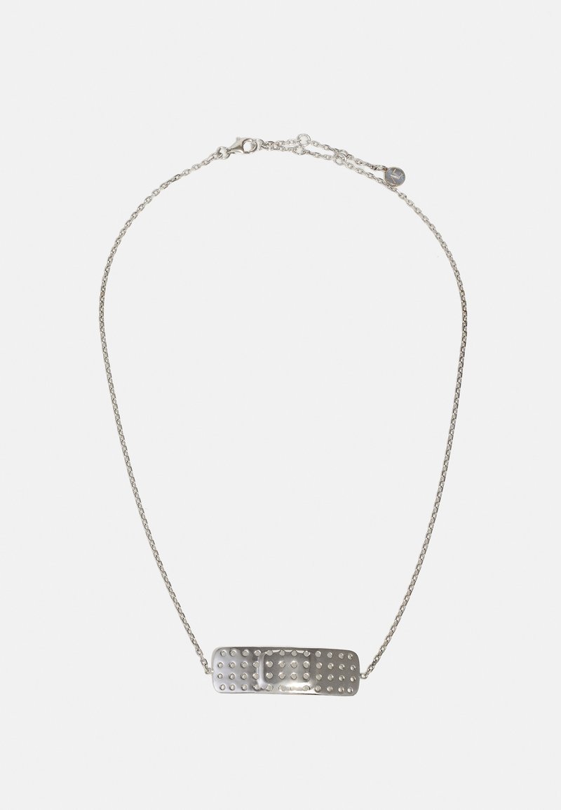 Alan Crocetti MINI PLASTER CHOKER UNISEX - Collana - silver coloured