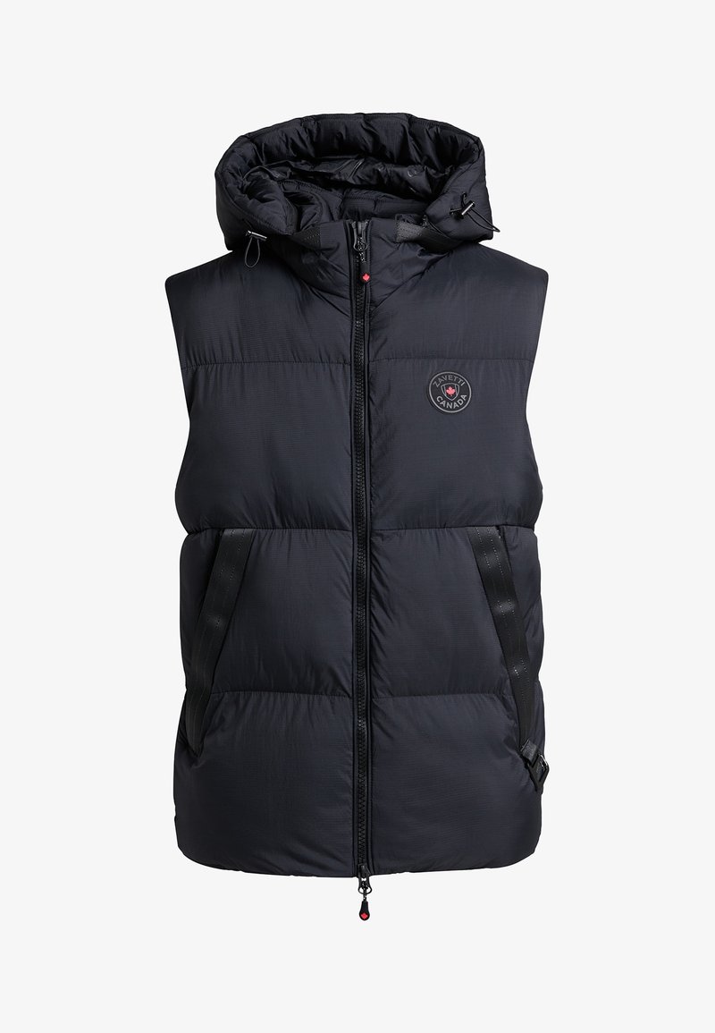 Color Rovino Zavetti Canada ROVINO - Waistcoat - jet black/black - Zalando