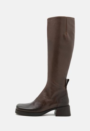 MIISTA BRUNILHDA TALL BOOTS - Platåstøvler - brown
