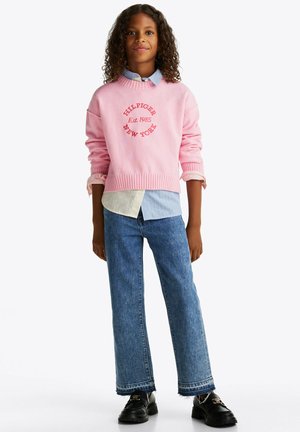 LOGO CREW NECK - Jersey de punto - pink sugar