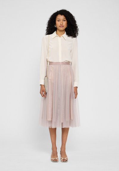 Ida Sjöstedt FLAWLESS SKIRT - Jupe trapèze - pastel mink