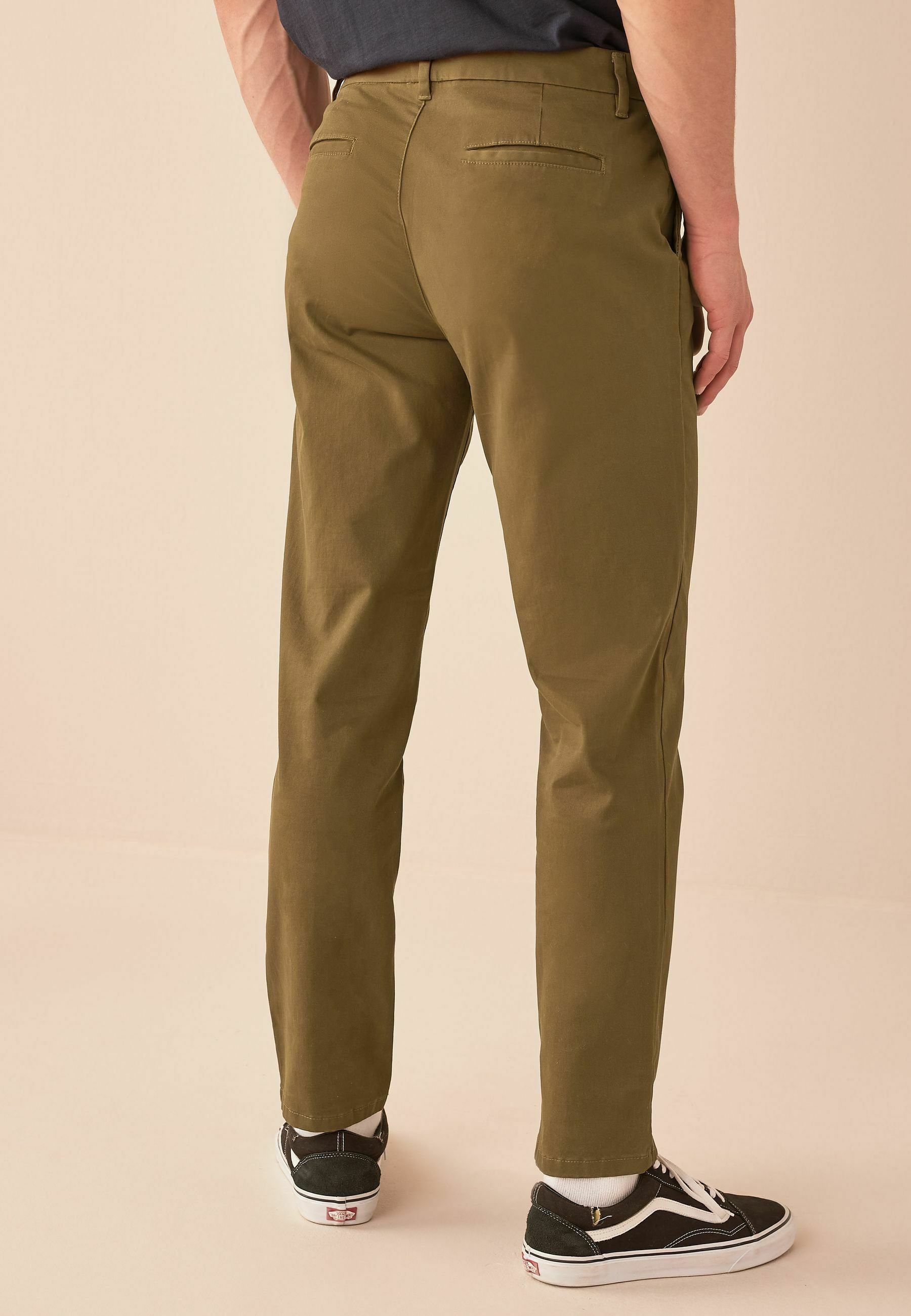 Next SLIM FIT - Pantalones chinos - mustard yellow/mostaza - Zalando.es