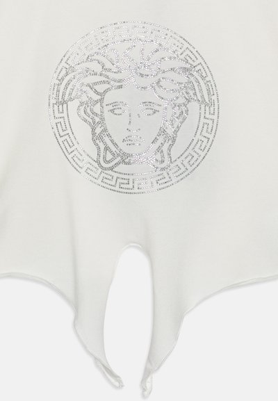 Versace MEDUSA GRECA - Trükipildiga T-särk - bianco