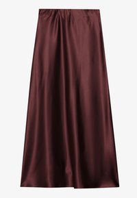 A-snit nederdel - dark brown