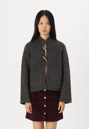 Vero Moda VMSIRI OPEN CARDIGAN - Cardigan - dark grey
