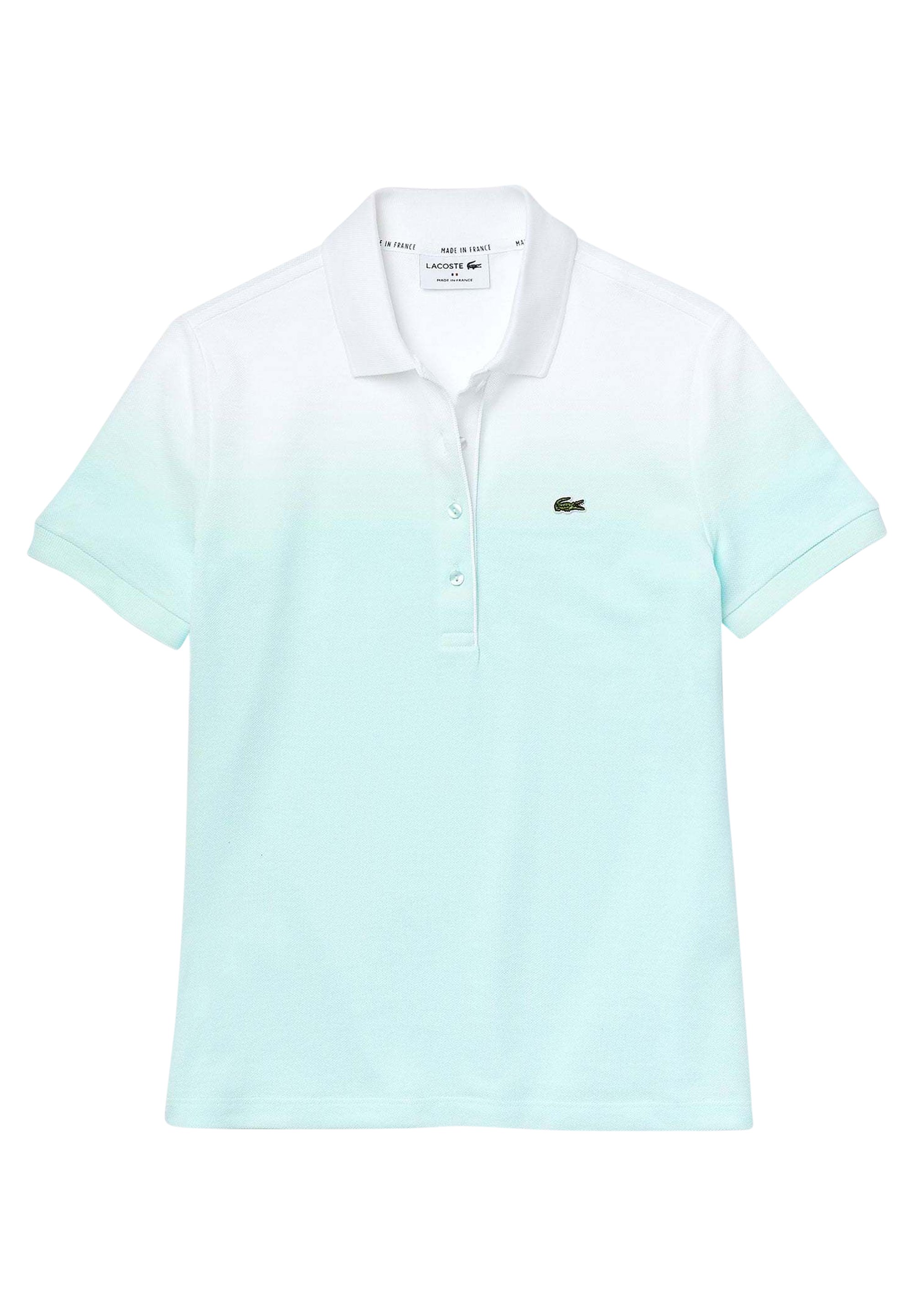 lacoste polo turquoise