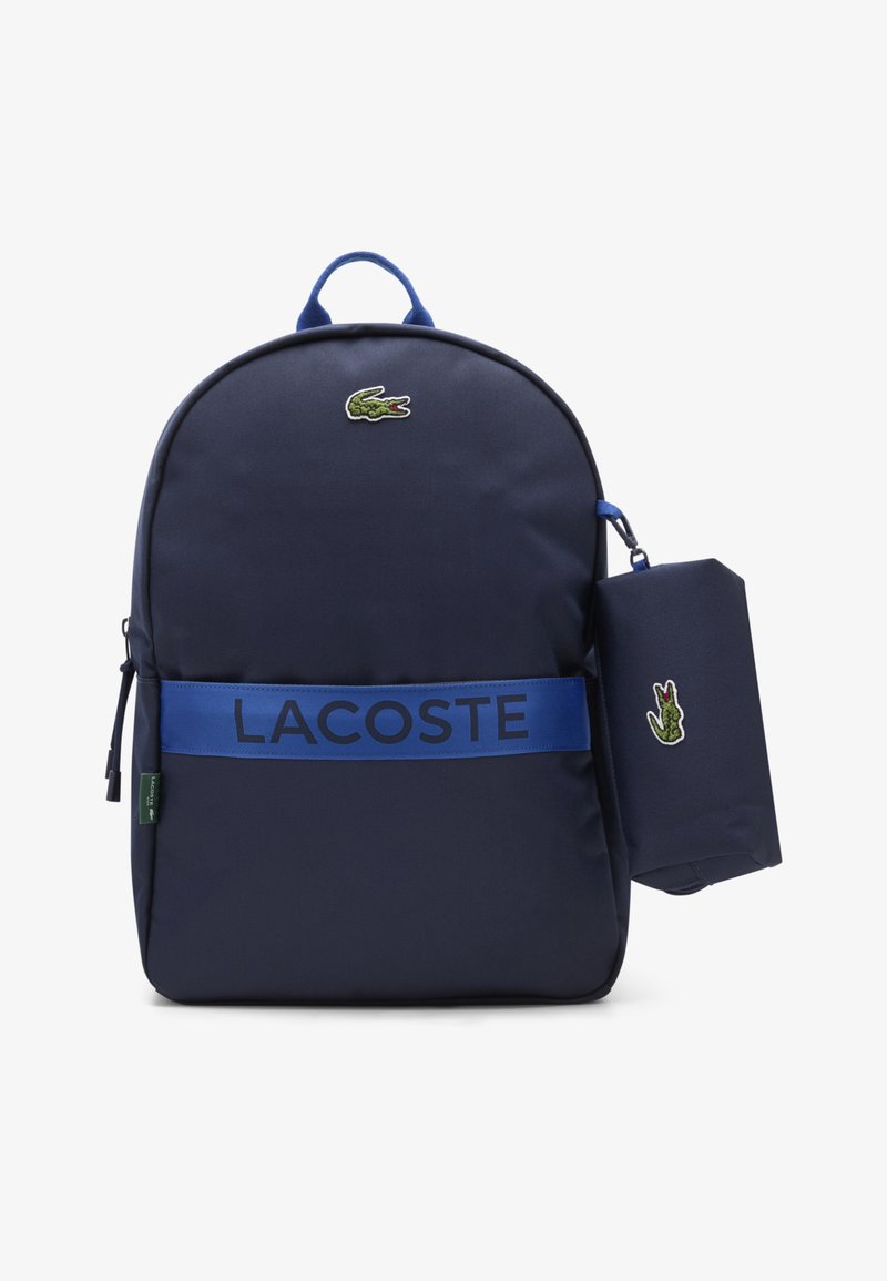 Lacoste PENCIL CASE UNISEX - Skolas soma - marine