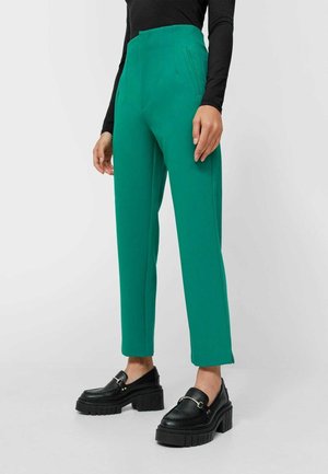 Pantalon classique - mottled green