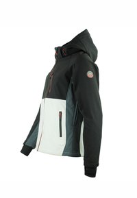 Peak Mountain Outdoorjas - noir blanc