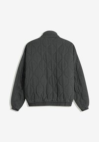 Bershka Kurtka Bomber/niebieskoszary