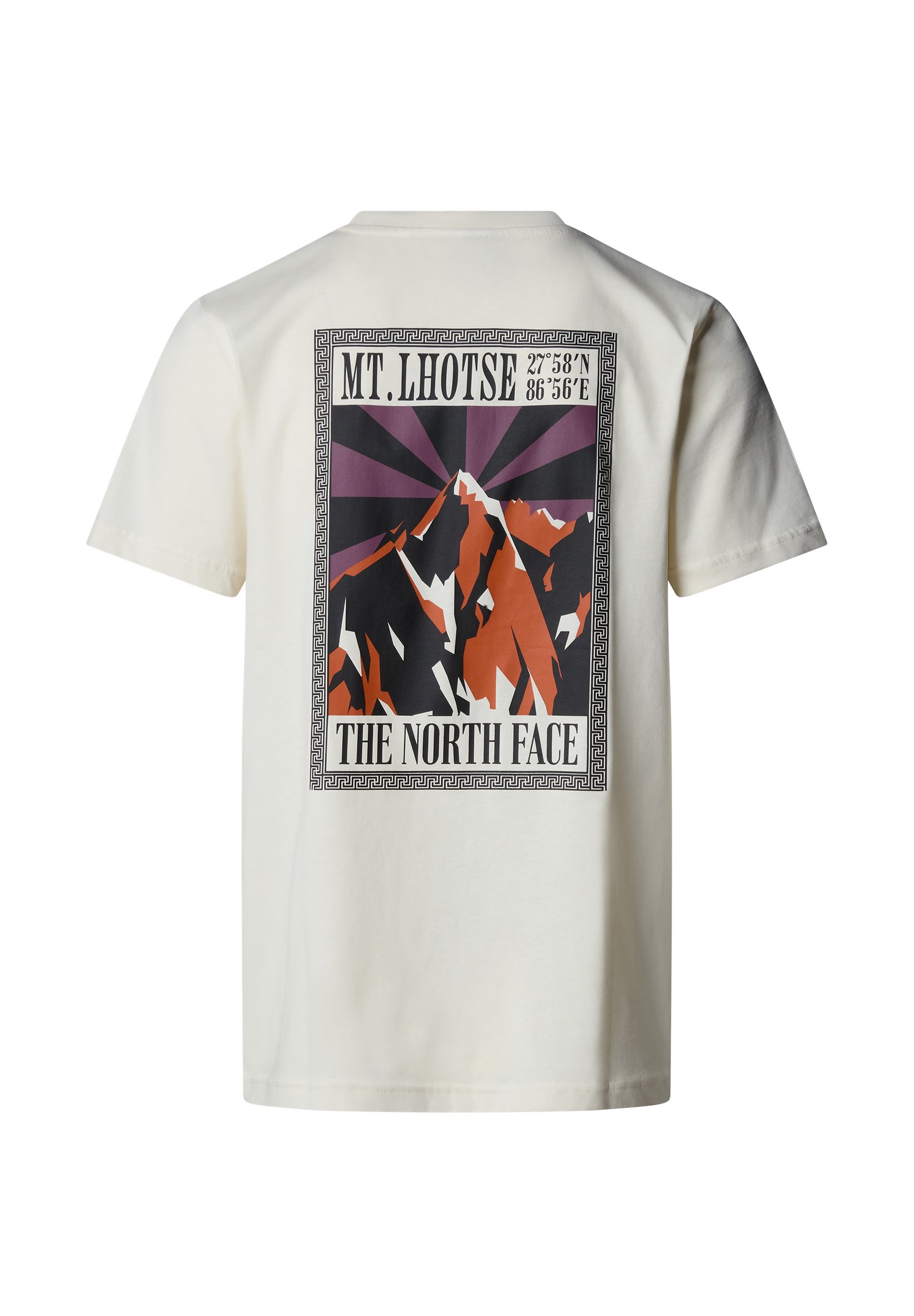 The North Face MOUNTAIN PEAK FRAME - T-Shirt print - white