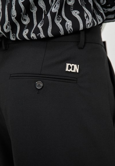 DSQUARED2 ICON ICON PANT - Hlače - black