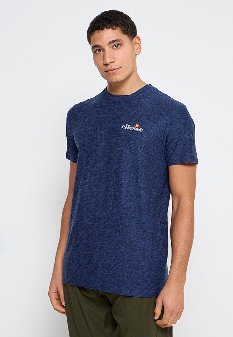 Ellesse T-shirt print donkerblauw