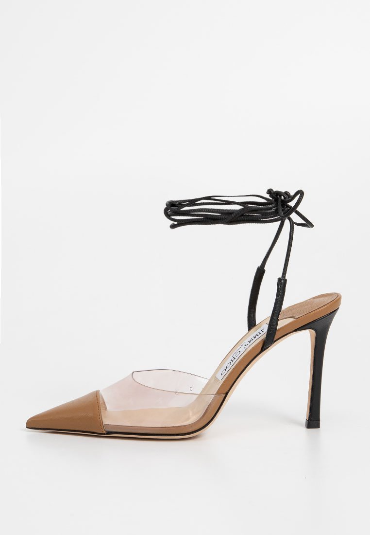 Jimmy Choo Hoge hakken lichtbruin Jimmy Choo Hoge hakken lichtbruin