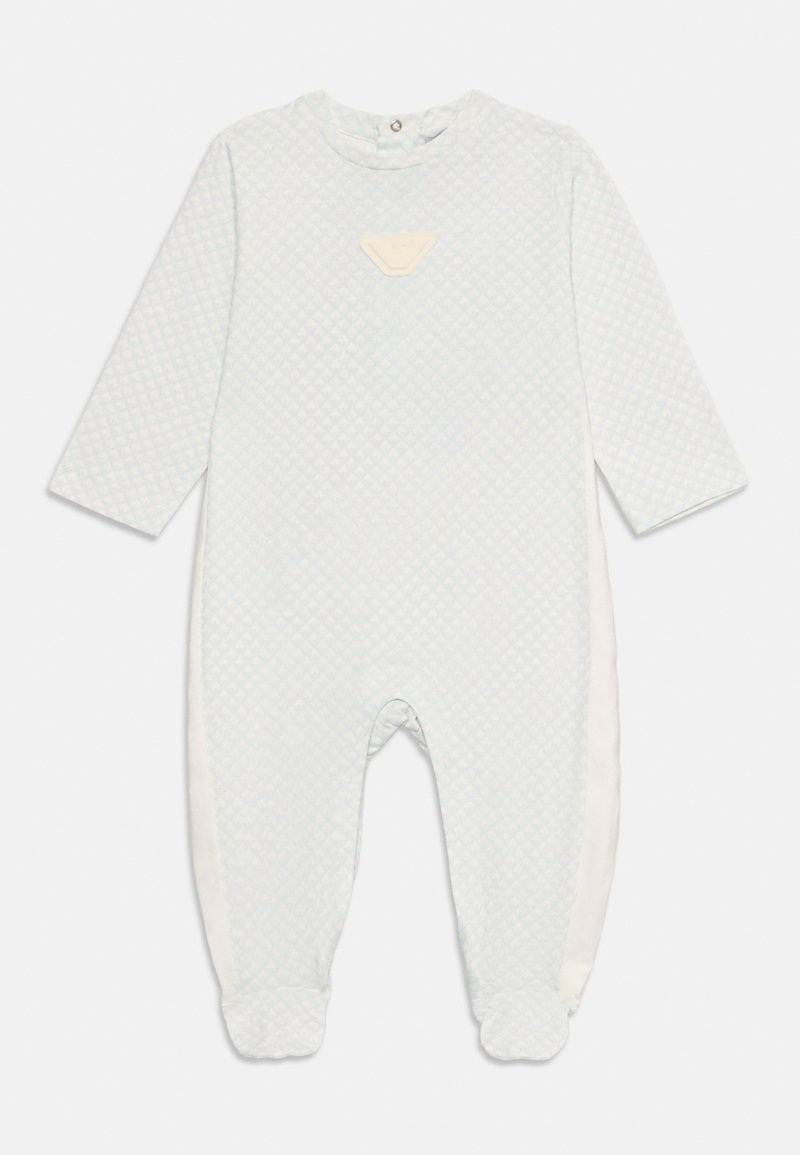 Emporio Armani Kruippakje lichtblauw Emporio Armani Kruippakje lichtblauw