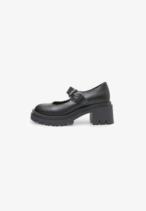Bata Scarpe con plateau - nero