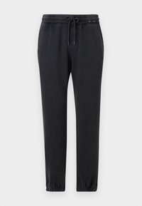 Hollister Co. Relaxed Fleece Joggers - Tracksuit bottoms - black beauty