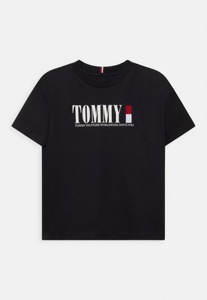 TOMMY GRAPHIC TEE - T-shirt print - desert sky