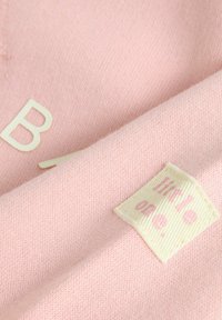 Next SET - Sweatshirt - pink grey slogan stripe
