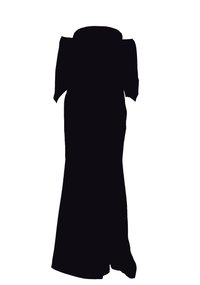 ANABELLA OFF SHOULDER MAXI - Juhlamekko - navy blue