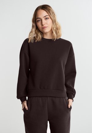 Gina Tricot Sweater - black coffee