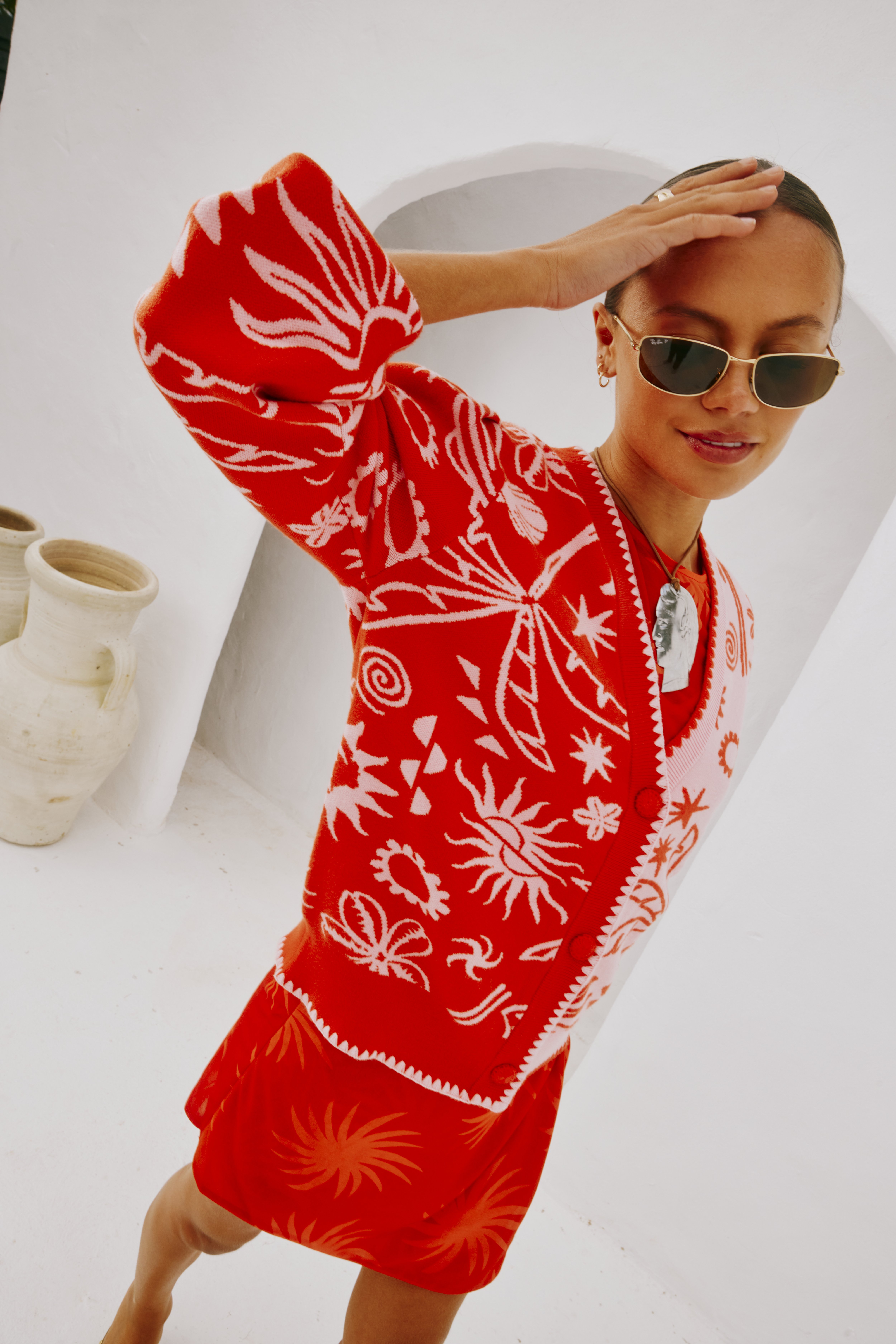 売れ筋商品|||ネバーフリードレスド ニット&セーター レディース アウター HANNAH CARDIGAN - Cardigan - red Never Fully Dressed HANNAH CARDIGAN - Cardigan - red