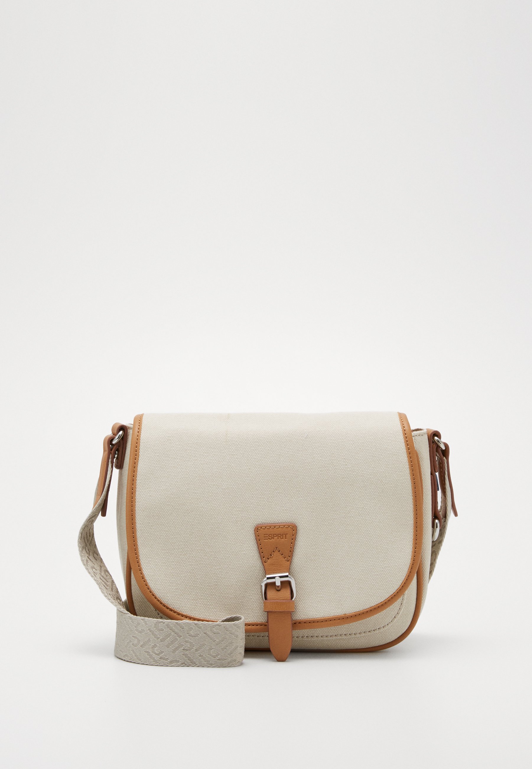 Esprit Axelremsväska light beige Zalando.se Esprit CARA SHOULDBAG Axelremsväska khaki beige Zalando.se