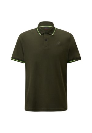 ARJAN - Polo shirt - oliv grün lime