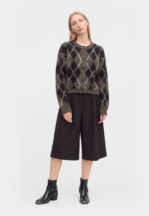 Gestuz, Жилетка - black/chestnut/ivory