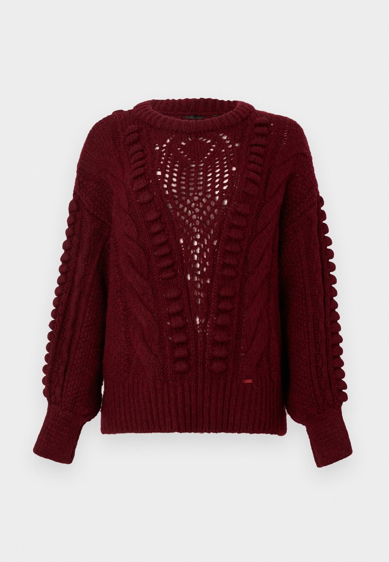 Salsa Jeans Trui bordeauxrood Salsa Jeans Trui bordeauxrood