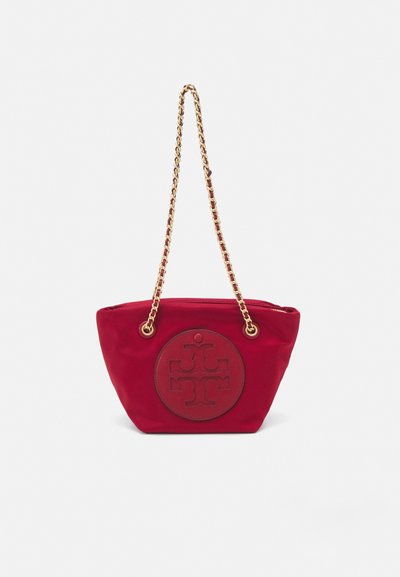 Tory Burch ELLA SMALL CHAIN CROSSBODY - Torba čez telo - ruby