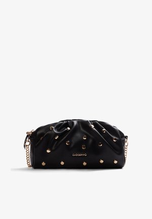 Gioseppo, GIOSEPPO BLACK WRINKLED EFFECT STUDDED CROSSBODY BAG 80647 - Bandolera - black