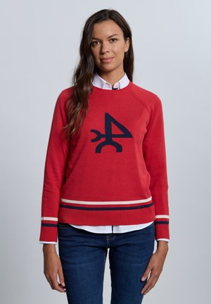 Jersey de punto - rojo