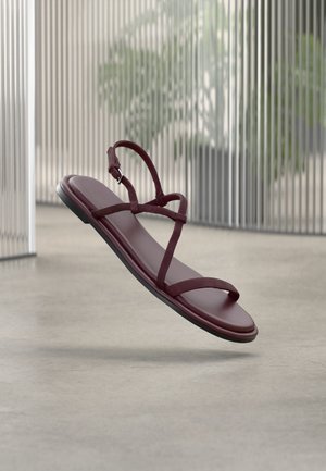 Zign, LEATHER - Sandale - bordeaux
