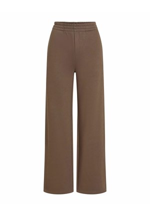 VILA, SWEAT PANTS VIVERA HIGH WAIST - Pantalon de survêtement - brown
