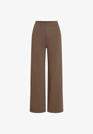 VILA, SWEAT PANTS VIVERA HIGH WAIST - Pantalon de survêtement - brown