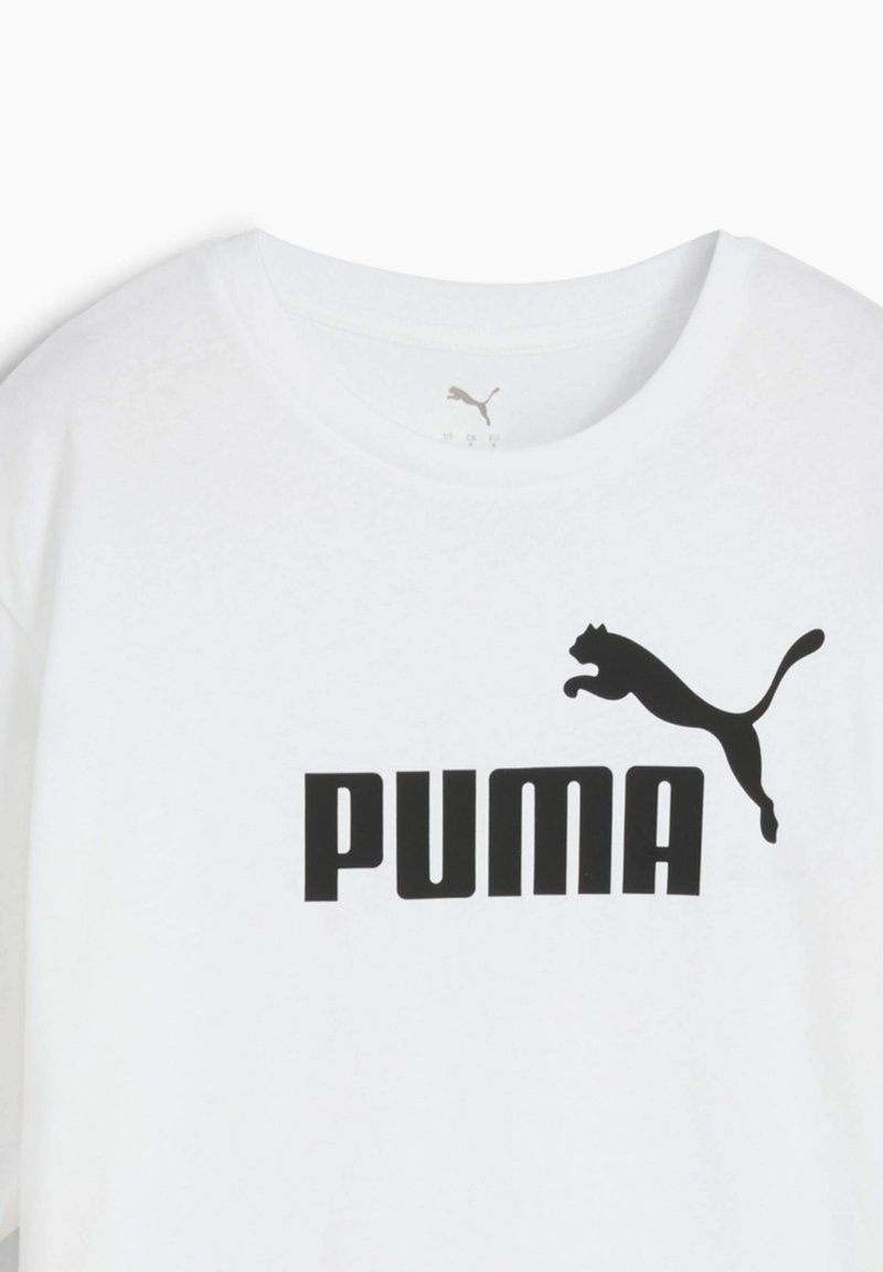 Puma ESSENTIALS NO 1 LOGO RELAXED - Triko s potiskem - white